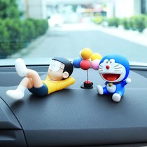 Car ornaments creative anime car doll Doraemon doll Big Bear hand car decorations to send girls