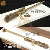 Медная длинная ретро антикварная вилла из натурального дерева