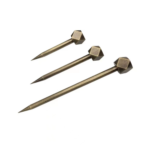 Ретро настенная медная фоторамка с аксессуарами из натурального дерева, фиксаторы в комплекте