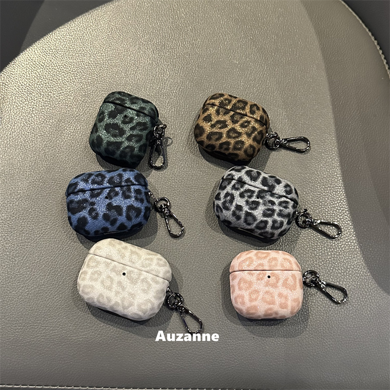 Casual and Unique Leopard Print Suitable for Airpodspro 1St Generation, 2Nd Generation, 3Rd Generation, 4Th Generation Bluetooth Earphone Case Protective Cover