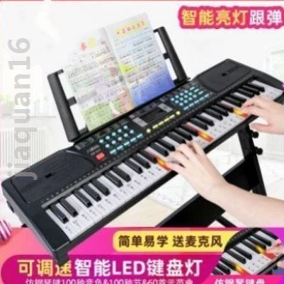 Biểu diễn nhạc cụ chất lượng âm thanh món quà biểu diễn piano điện tử mới bắt đầu giáo viên mầm non giáo viên mầm non âm sắc nhịp điệu chơi trẻ em màu hồng - Nhạc cụ phương Tây