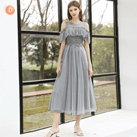 Серый D средняя длинная модель