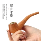 Сплошное деревянное сражение с борьбой с небольшими мирантами Портативные старые традиционные курительные кабинки горшок с засухой курил борьба ручной работы, борьба с борьбой.