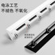 Minimalist V-shaped silent curtain track hook-type slide rail double-track box integrated curtain rod invisible bay window complete set