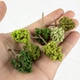 Simulated Scene Shrub Small Tree Model Vegetation Military Terrain Train Railway Building Sand Table 4cm Landscape Tree