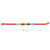 Красочная обмотка Фестиваль лодок-драконов, красочная веревка, готовая плетеная веревка, ручная цепь, ручная веревка с ромбовидным узлом, намотка, ручная веревка для детей и девочек