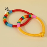 Красочная обмотка Фестиваль лодок-драконов, красочная веревка, готовая плетеная веревка, ручная цепь, ручная веревка с ромбовидным узлом, намотка, ручная веревка для детей и девочек