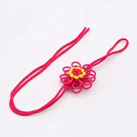 Розовая красная хризантемум узел