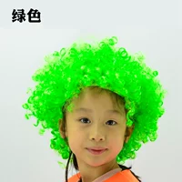 Зеленые (кудрявые волосы)