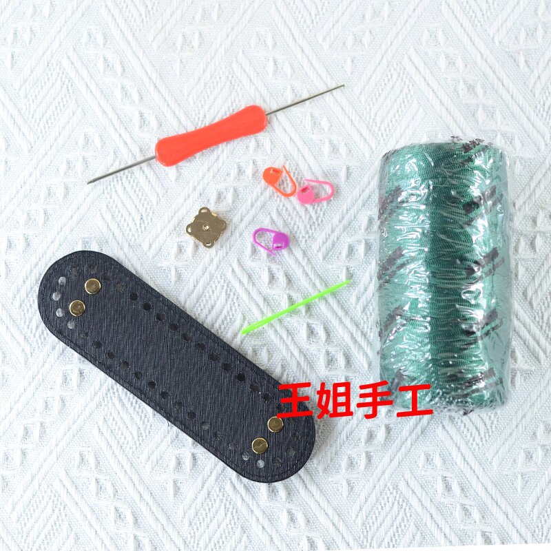 товар из китая 手工编织包包diy材料包送女友闺蜜礼物钩针毛线自制手提单肩斜挎