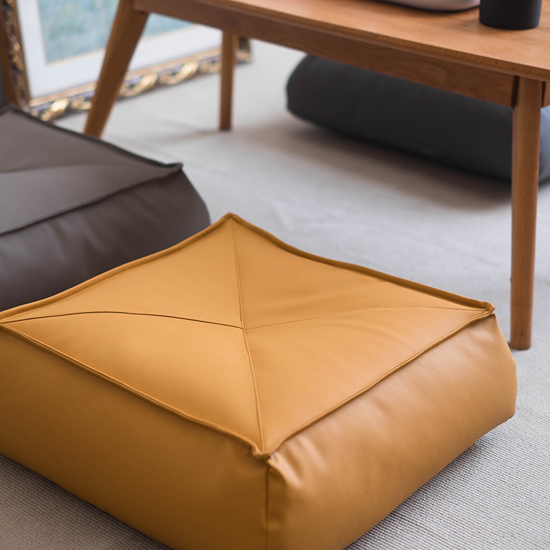 Day Style Bushel Leather Cushion Home Ground Tatami Mat Sloth couch floating window sill Seat Cushion Butt Pads Thickened