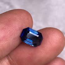 Royal Blue Sapphire Bare Stone 3 28 Crasche Sri Lankan Withdrawal Face Natural Color Jewel Custom