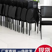 Office staff meeting chair with table board training chair with writing board foldable student desk and chair