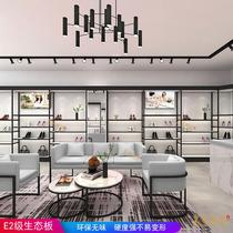 Shoe store shoe rack display rack shopping mall store shelf childrens container shoe sales clothing store wall shoe commercial island