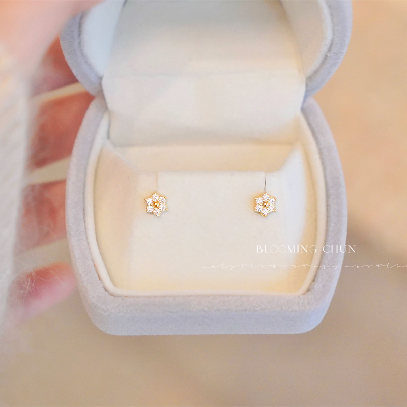 【Forget-Me-Not Flower Series Whisper】Japanese-Style Fresh and Sweet Earrings, Niche Gift 【Forget-Me-Not Flower Series Whisper】Japanese-Style Fresh and Sweet Earrings, Niche Gift