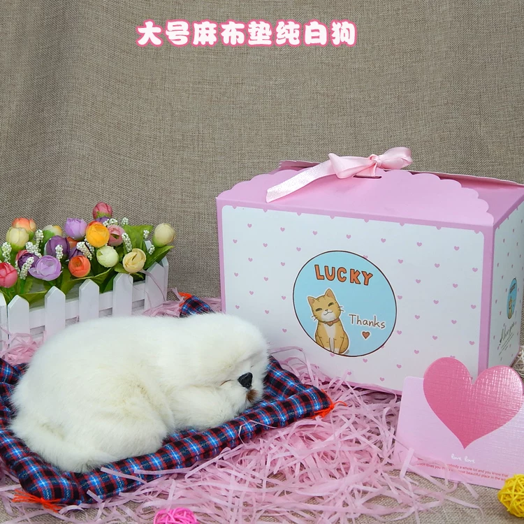 Реалистичная плюшевая игрушка, кот, творческий подарок