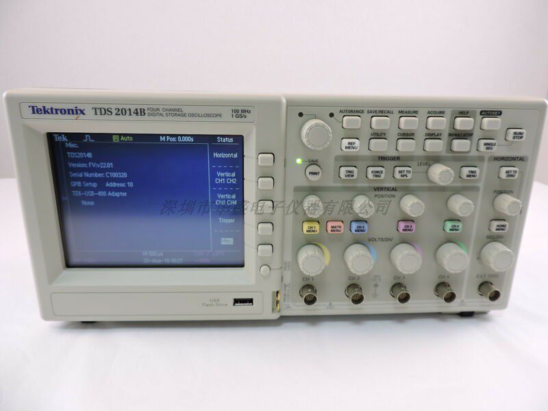 Tektronix TDS2014B Digital Storage Oscilloscope
