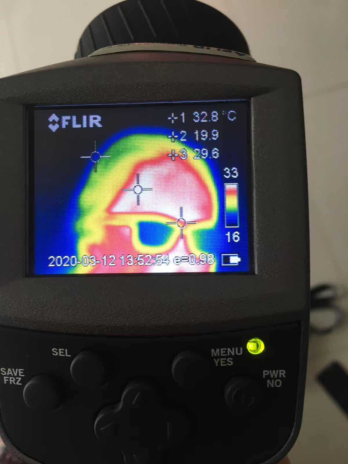Spot US Flir Flir ThermaCAM E65 infrared thermal imager thermal imager