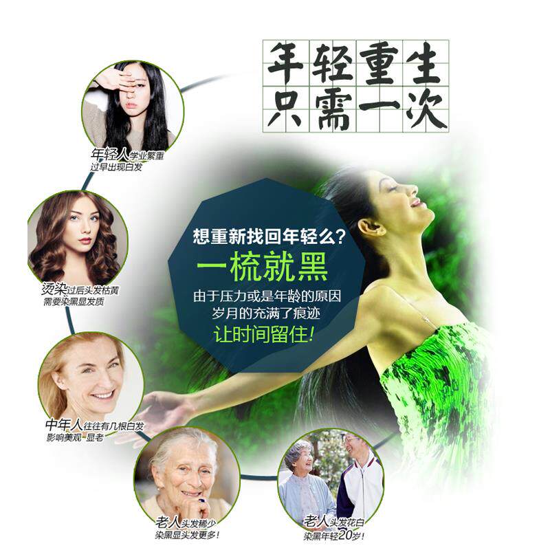 【赛博朋克女王的发色革命！立典牛奶香染发剂膏让你黑到发光 】_彩染_淘宝美妆网