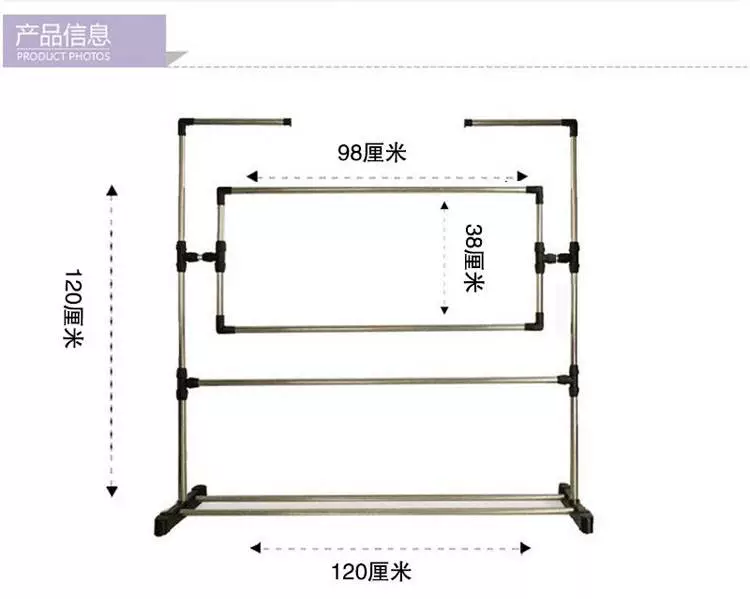 Thêu thêu chữ thập phụ kiện công cụ đầy đủ bộ khung thêu đặc biệt phổ quát hiển thị hộ gia đình thêu vòng cố định - Công cụ & phụ kiện Cross-stitch