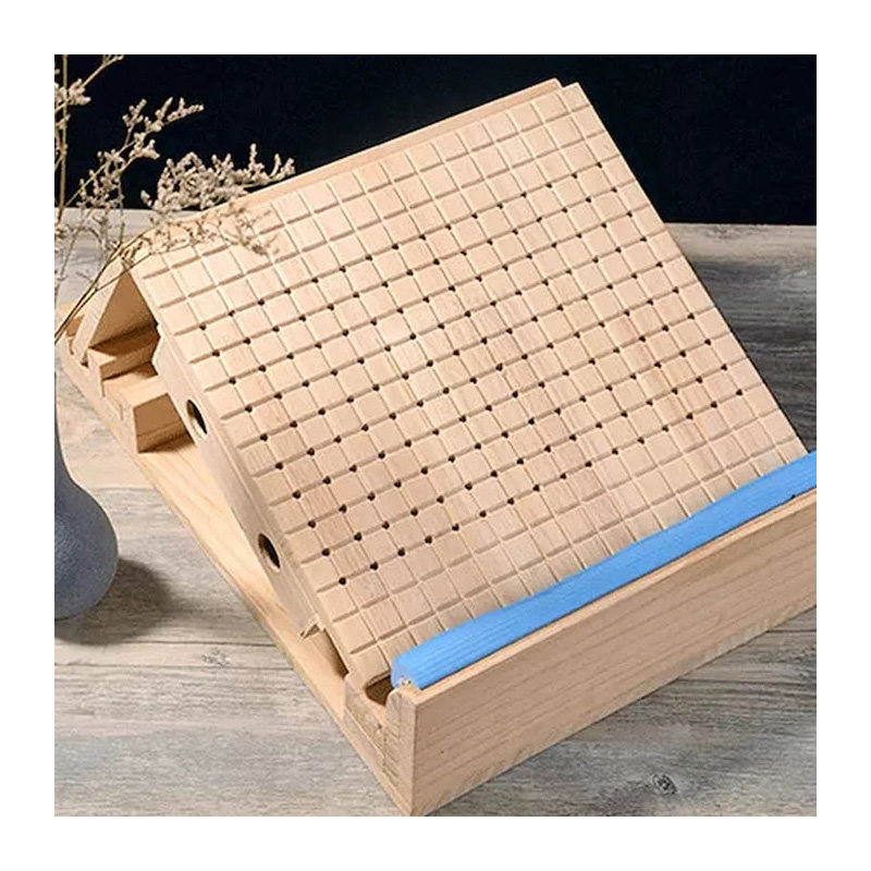Moxibustion Box Folding Stool solid wood Moxibustion Instrument Home Pull Rib Pedal Kneeling Foot Moxibustion Palace Chill Fumigating Ajo with Moxibustion