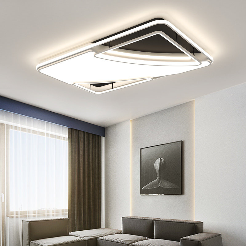 Living room LED lamp simple modern atmosphere ceiling lamp Nordic personality creative bedroom dining room study lighting package