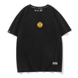 Футболка для школьников, брендовая хлопковая парная одежда для влюбленных, короткий рукав, свободный крой, в корейском стиле