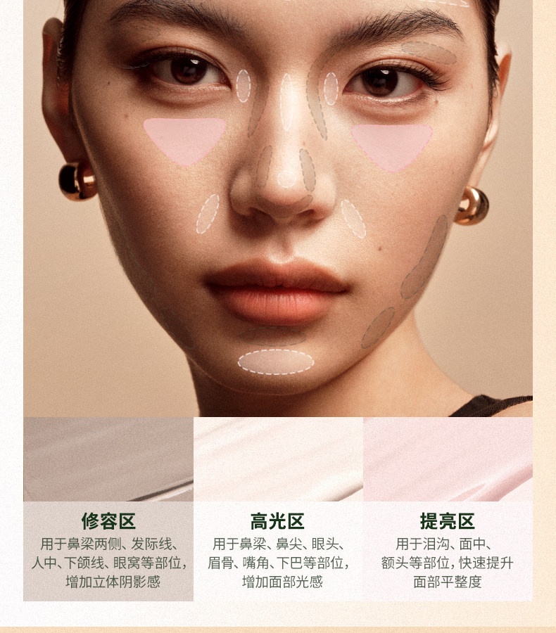【中國直郵】 OUT OF OFFICE 光影CP (高光棒+水泥棒)5ml*1+5ml*1 提亮液體 修容棒 OOO光影 cp 面部啞光【經典套裝】
