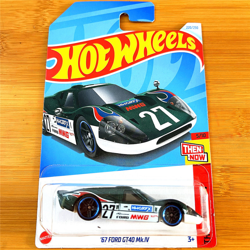 Hotwheels Hot Wheels Alloy Sports Car 2024 Mhcl Gulf Oil Ford Ford Gt40Mkiv