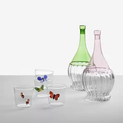 Spot Italian ICHENDORF garden insect glass water Cup 320ml exterior decoration