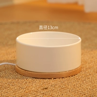 Белая керамическая постоянная температурная нагревательная миска [550 мл]