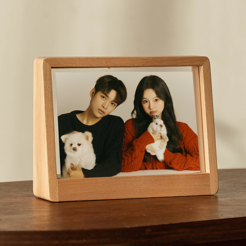 Print Photos and Make Them into Photo Frames for Display, High-End Display Frame, 6-Inch and 8-Inch Photo Frames, Graduation Photos, Photo Printing Included