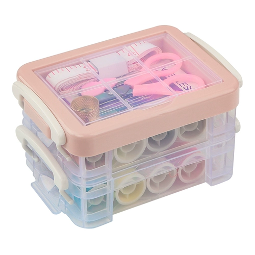 Коробка для бытовой иглы набор маленькая милая, портативная высокая многофункциональная многофункциональная игольчатая линия общежития игольчатая линия