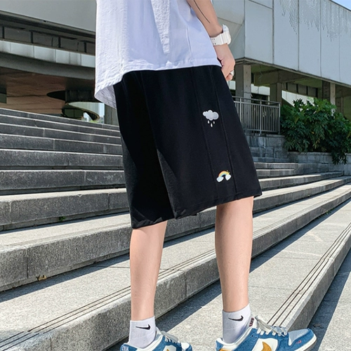 爱酷肯 Tide, летние спортивные трендовые шорты, штаны для школьников, сезон 2021, свободный крой