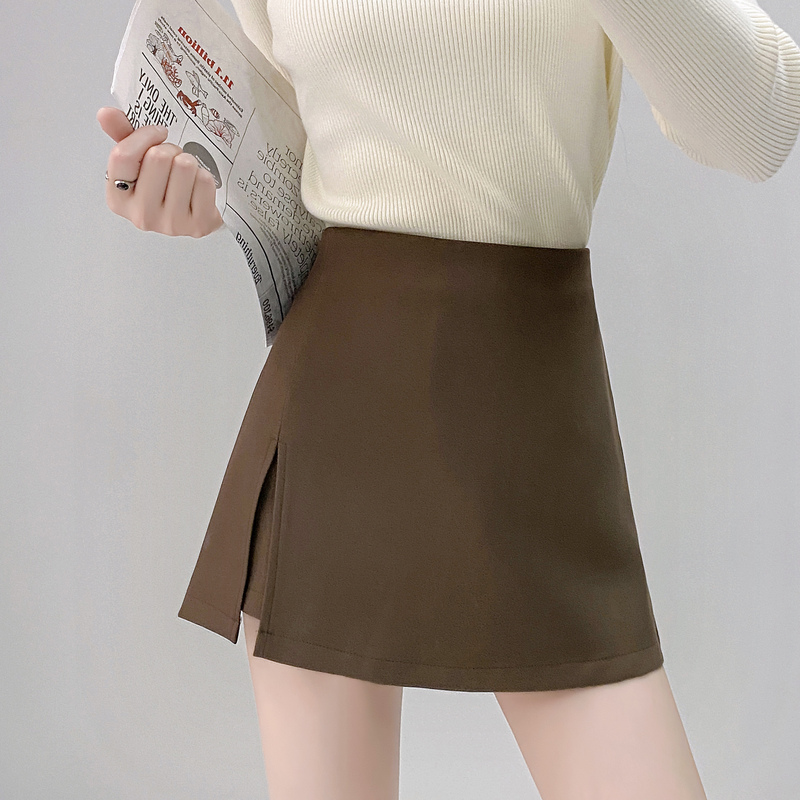 2026 Spring/Summer A-Line Slit Shorts Skirt with Irregular Design, Slimming and Sexy Style, Blazer Skirt for Women 2026 Spring/Summer A-Line Slit Shorts Skirt with Irregular Design, Slimming and Sexy Style, Blazer Skirt for Women