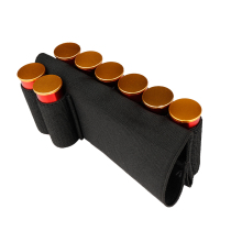 Outdoor tactical shotgun 12 16GA bullet bag Rifle holder bag Butt bullet bag 6 2 combination shotgun sleeve
