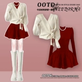 Красный оберег на день рождения, летняя мини-юбка, осенний, изысканный стиль