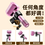 Выдвижной настольный держатель для фена освобождает руки ленивым людям, чтобы держать фен, вертикально фиксированная полка для хранения