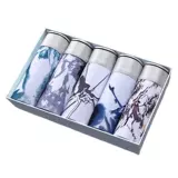 Шелковые трусы, летние дышащие штаны, нижнее белье для школьников, средняя посадка, в корейском стиле