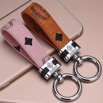 Car Key Buckle Pendant Lady Upscale Male Creative Personality Minimalist Car Key Chain Couple Cute Ins Nets Red