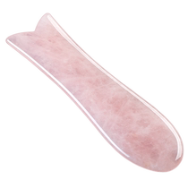 Natural jade facial universal fish-shaped scraping board tendon stick womens eye and face beauty stick scraper body meridian