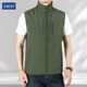 Swsy Quick-Drying Vest for Men, Spring and Autumn Thin Style, Fishing Vest, Men's Vest, New 2025 Popular Jacket