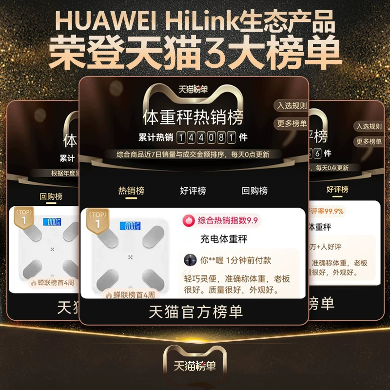 Немецкие Бэнбо HUAWEI HiLink умные весы для измерения процента жира в теле, точные, домашние, 81 мониторинг здоровья