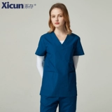 系存 Летняя тонкая униформа врача, лонгслив, комбинезон, короткий рукав