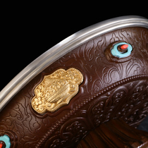 For the protection of the law Cup Huibao pure copper holy water Cup eight auspicious water supply Cup Buddha front ornaments Xianjia tribute Cup for Buddha wine glass