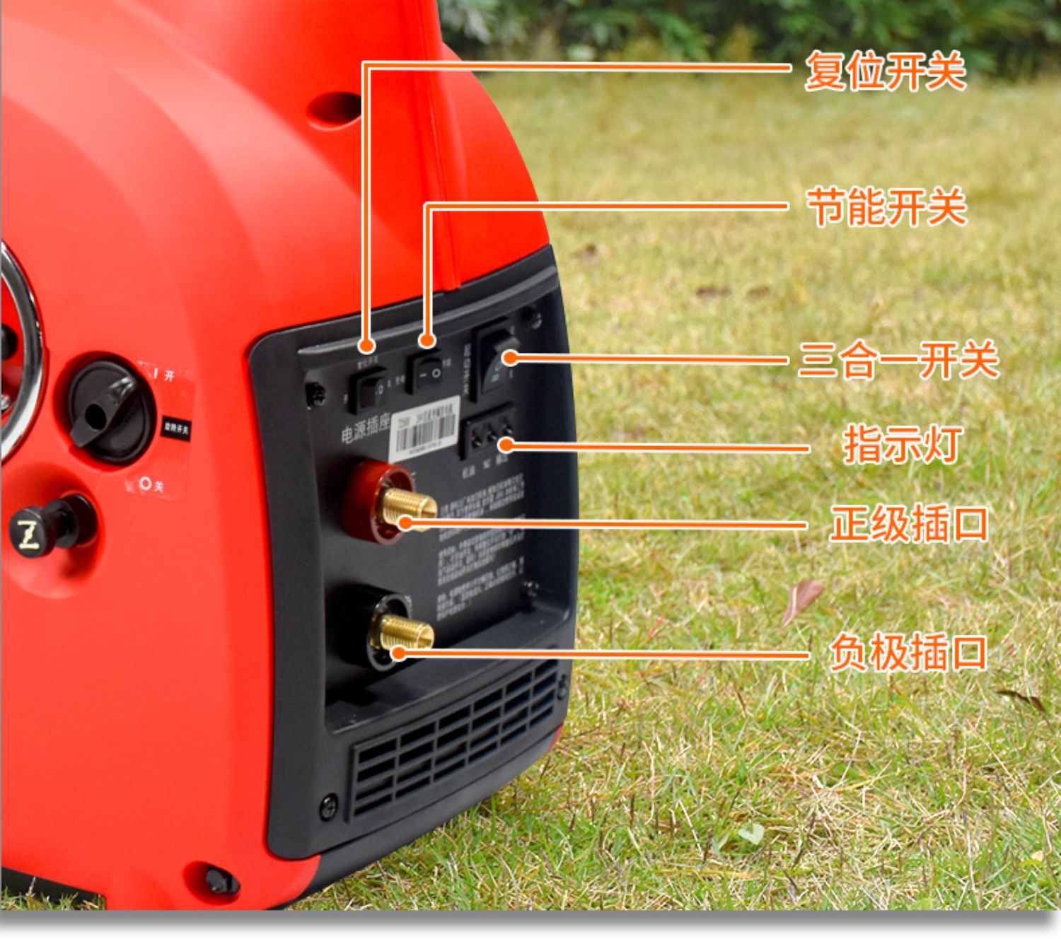 Dc Generator 24V Small Gasoline Frequency Conversion Parking Air Conditioner Truck 24 Volt Car Charging