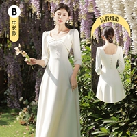 Шампанское (семиточечная рукава) средне-длиной-B