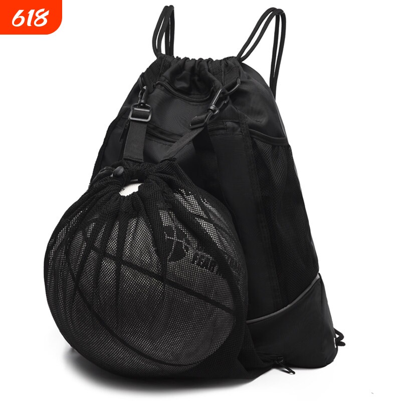 Basketball bag basketball bag net bag men's training bag football bag gym bag sports equipment bag storage bag children's backpack