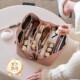 化妆包女2024新款便携式大容量手提化妆刷收纳包高端旅行洗漱包袋