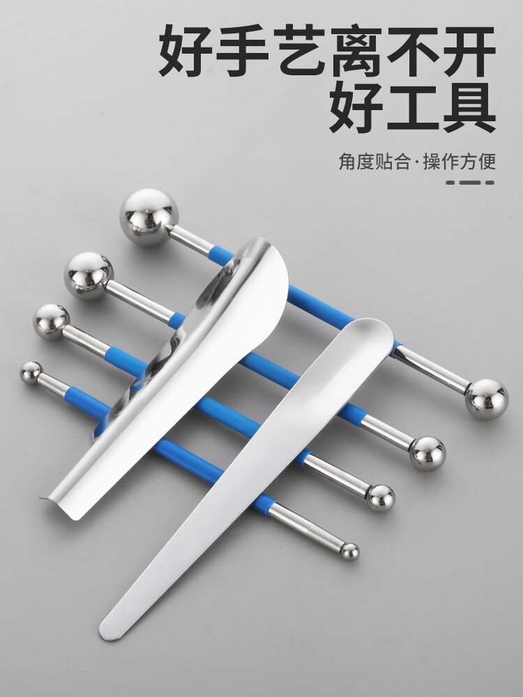 瓷砖地砖美缝剂施工工具阴阳角压边球压缝球开槽器清缝美缝套装